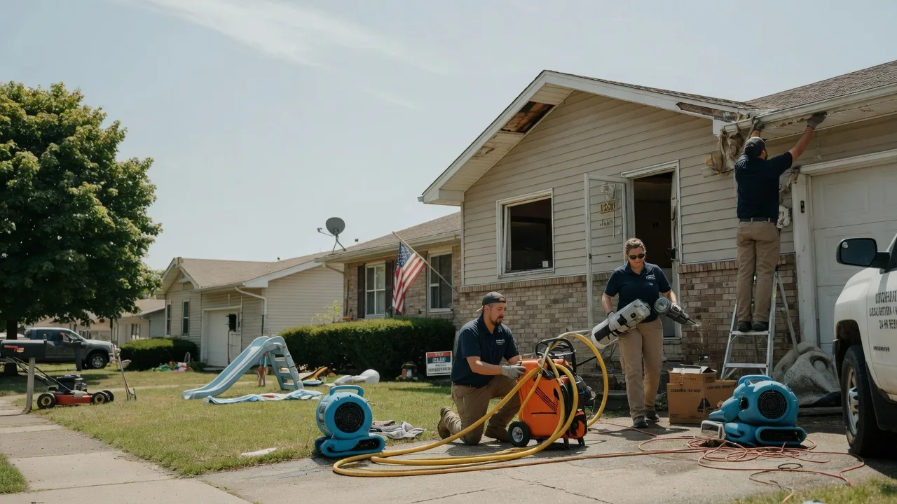 Water Damage Restoration in Orland, IN near me